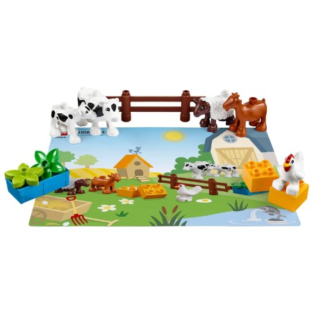 LEGO® Education Animali - 91 Elementi DUPLO® e 4 Schede Habitat
