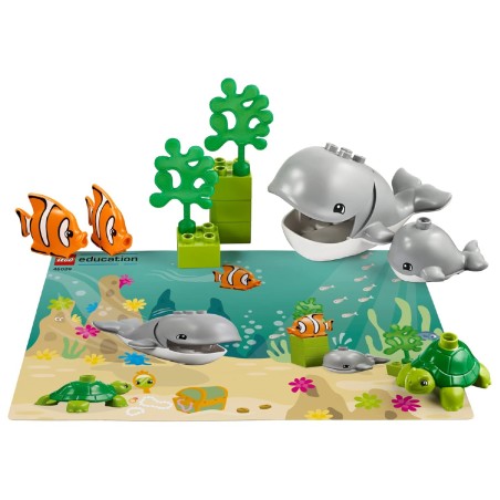 LEGO® Education Animali - 91 Elementi DUPLO® e 4 Schede Habitat