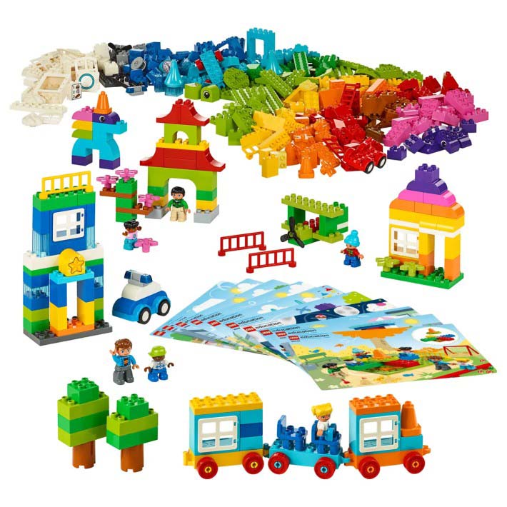 Set di Costruzioni LEGO Education DUPLO con 480 Elementi e Guida per Insegnanti