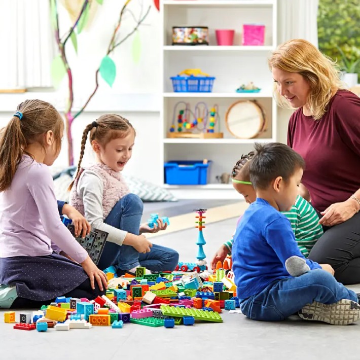 Set di Costruzioni LEGO Education DUPLO con 480 Elementi e Guida per Insegnanti