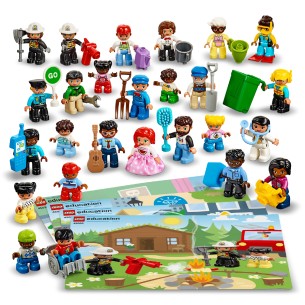LEGO Education - Set per l'Apprendimento con 26 Personaggi DUPLO