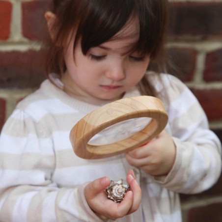 Lente d'Ingrandimento in Legno Tickit per Bambini