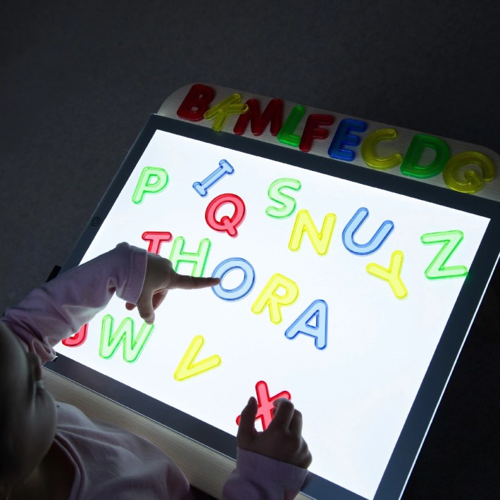 Lettere Traslucide Maiuscole A-Z in Acrilico - Tickit