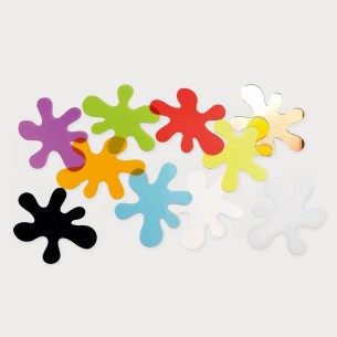 Macchie Colorate Splats in Acrilico - Confezione da 10 Pezzi