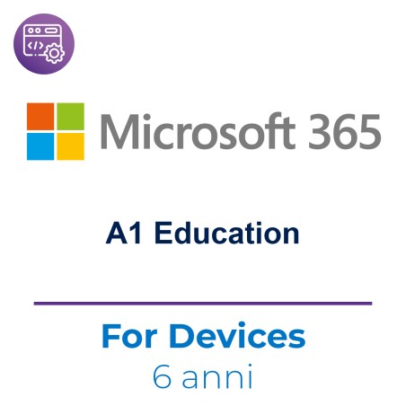Microsoft 365 A1 For Device Faculty - Licenza 6 Anni