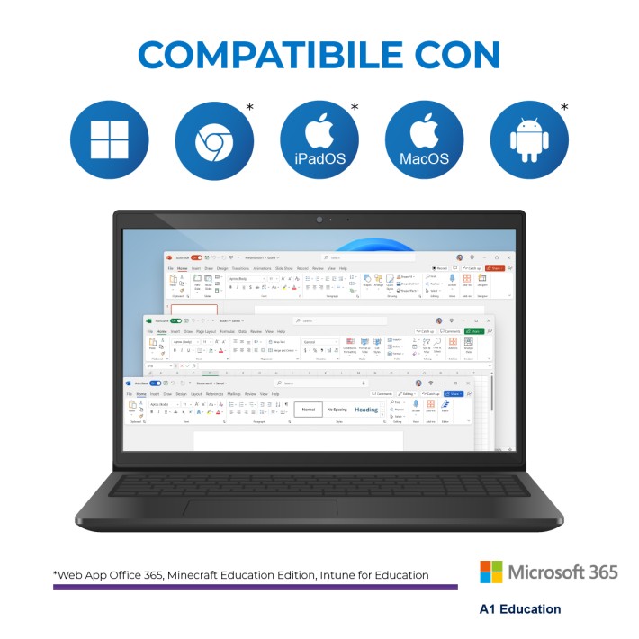 Microsoft 365 A1 For Device Faculty - Licenza 6 Anni