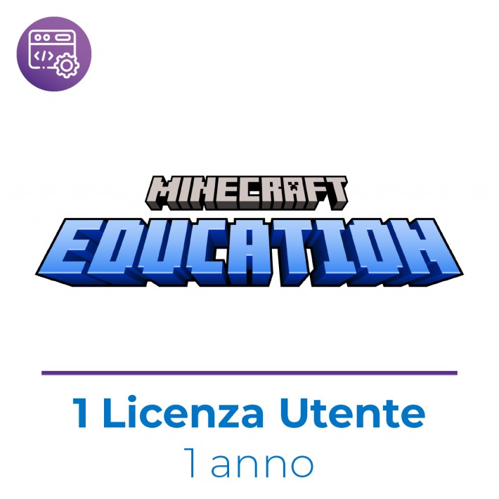 Microsoft Minecraft Education Edition NCE - 1 Anno per 1 Utente
