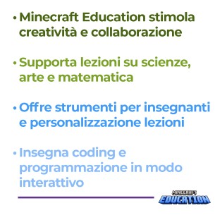 Microsoft Minecraft Education Edition NCE - 1 Anno per 1 Utente 2