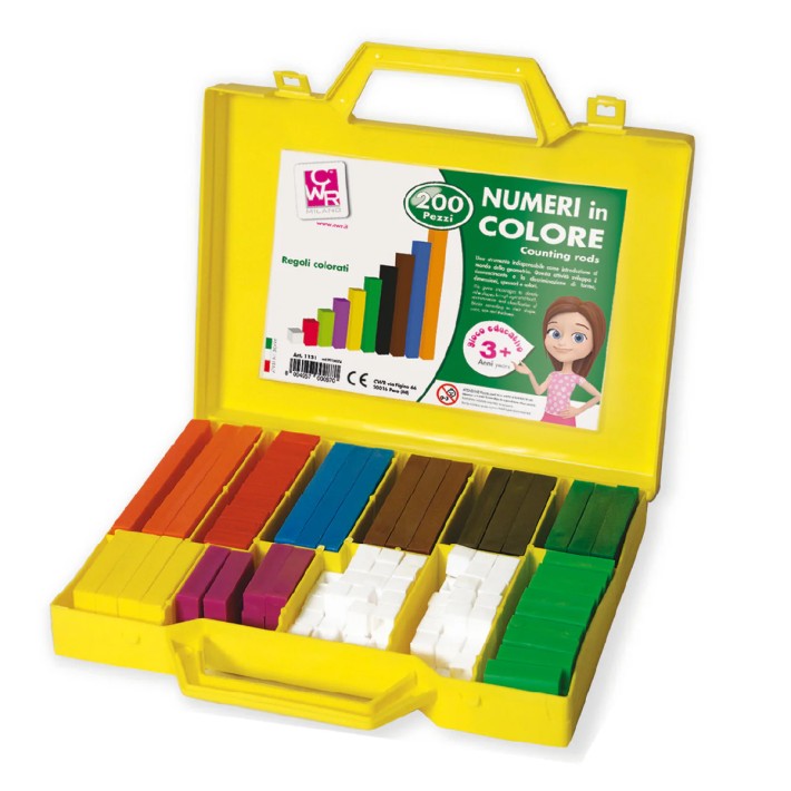 Valigetta Regoli Colorati CWR - Set da 200 Pezzi