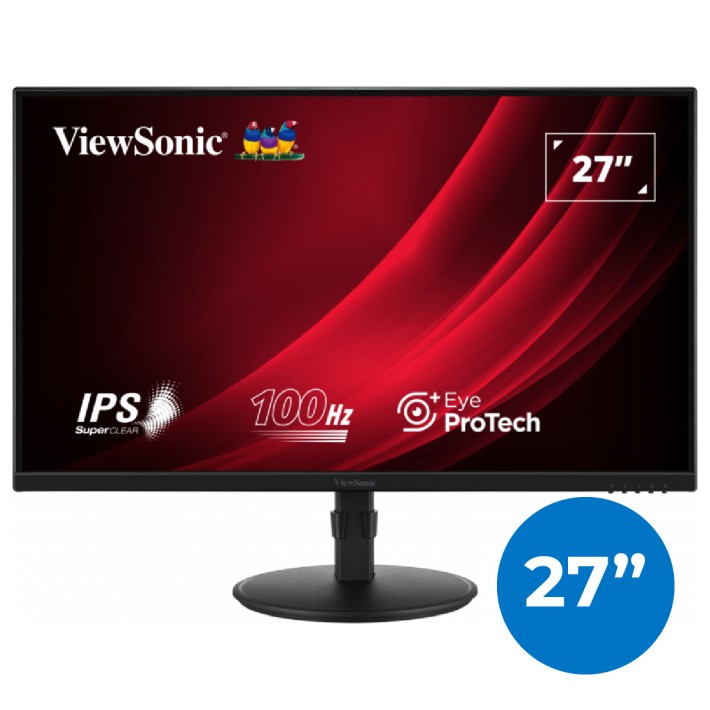 Monitor Viewsonic VG2708A 27" Full HD con Rotazione Pivot