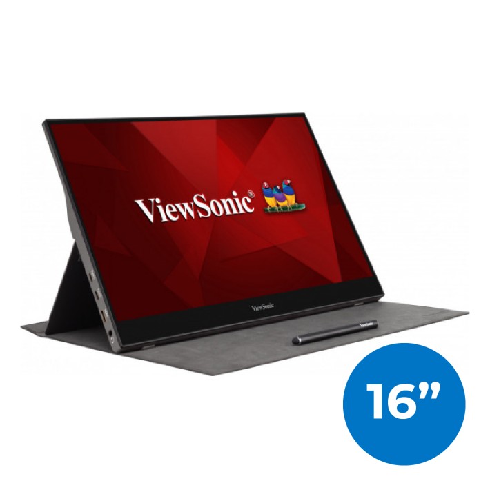 Il monitor portatile Viewsonic TD1655 è la scelta perfetta per un'esperienza visiva completa e coinvolgente. Con dimensioni di 1