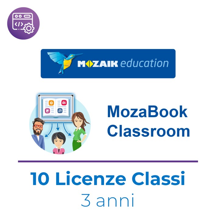 Mozaik MozaBook Classroom - 10 Licenze Dispositivo