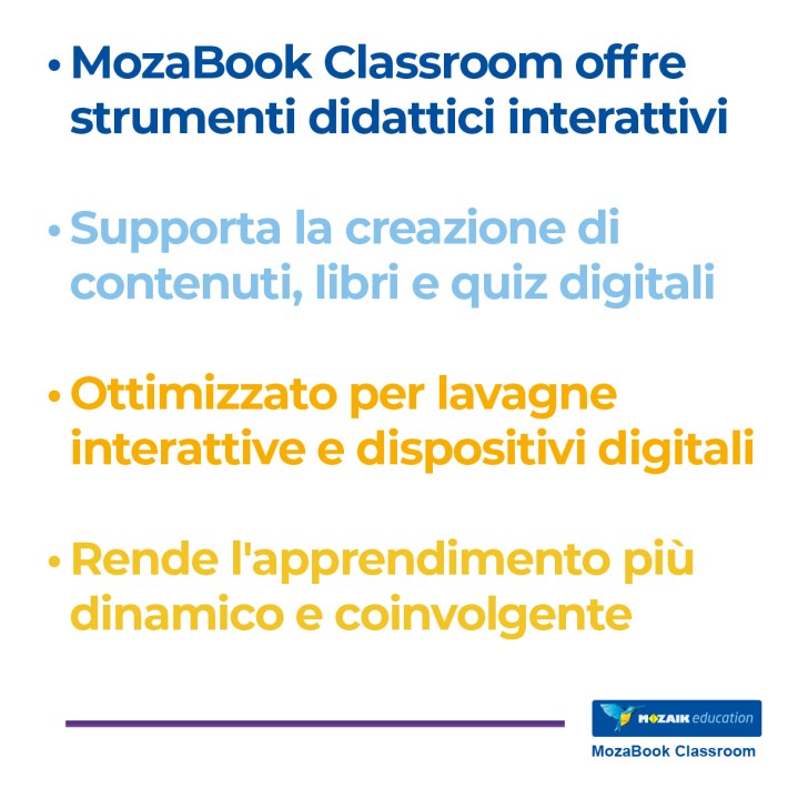 MozaBook Classroom - Licenza Windows 3 Anni - Scuola e Laboratori