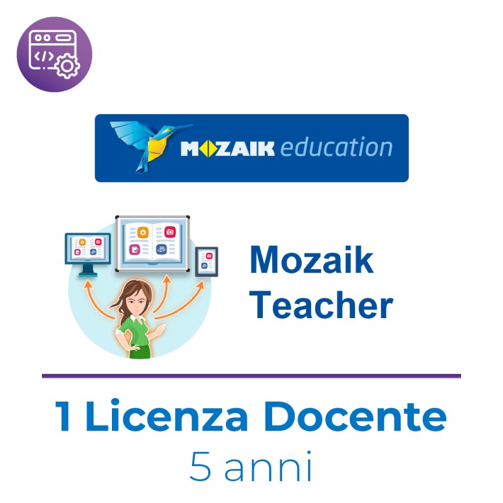 Mozaik Teacher 5 Anni - Licenza Multipiattaforma