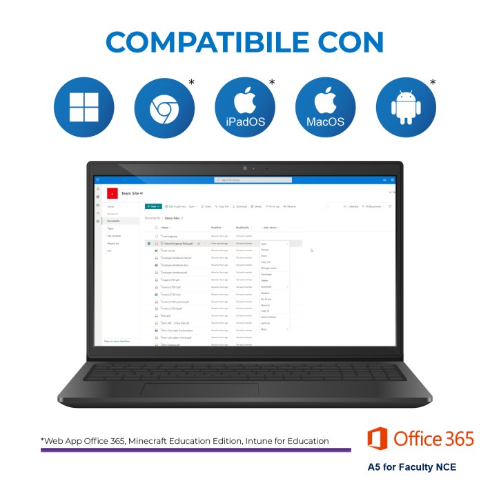 Office 365 A5 Faculty NCE - Abbonamento 1 Anno