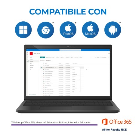 Office 365 A5 Faculty NCE - Abbonamento 1 Anno