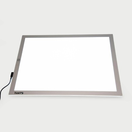 Pannello Luminoso LED Rettangolare A3 - Ideale per Attività Educativa