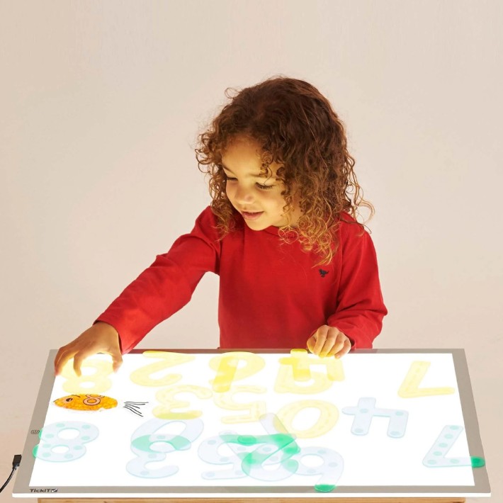 Pannello Luminoso LED Rettangolare A3 - Ideale per Attività Educativa
