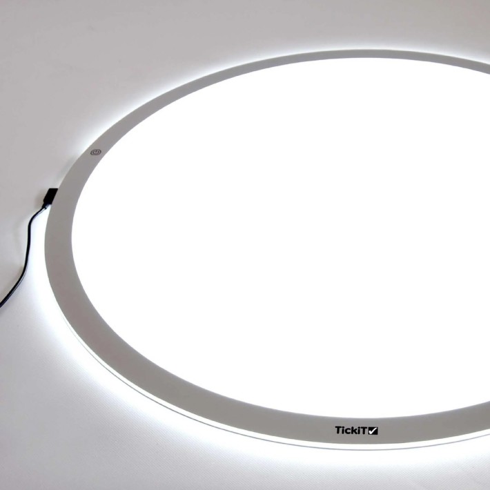 Pannello LED Luminoso Rotondo Tickit ø 60 cm