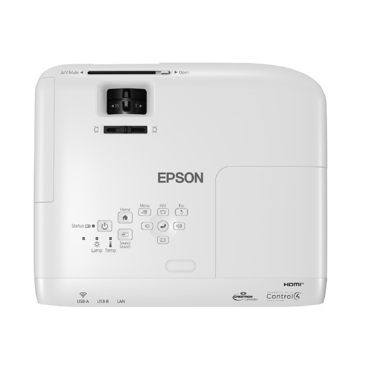 Proiettore Epson EB-W49 3800 lumens, Risoluzione WXGA