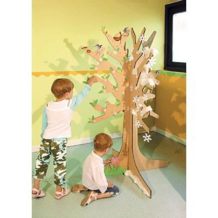 Albero 3D in Legno per Bambini