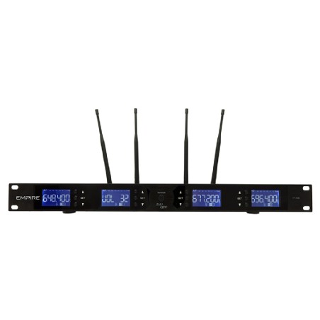 Ricevitore UHF 4 canali - R40 per Microfoni Wireless Empire