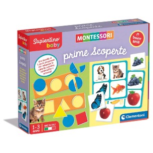Sapientino Baby Montessori Prime scoperte - Gioco Educativo per Bambini 1-3 anni