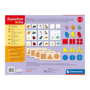 Sapientino Baby Montessori Prime scoperte - Gioco Educativo per Bambini 1-3 anni 2