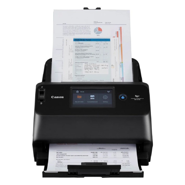 Scanner Canon A4 DR-S150: Scansione ad alta risoluzione e connettività flessibile