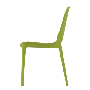 Sedia Ginevra SCAB in Tecnopolimero Verde - h47 cm 2