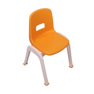 Sedia Acrilica Bambini - Arancione 2