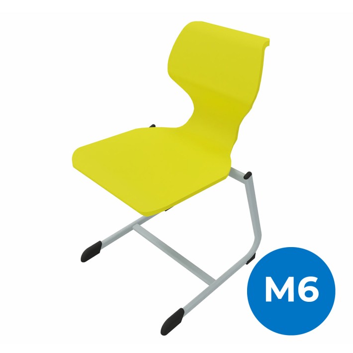 Sedia Solifiber Swing - Ergonomica con Base a Slitta