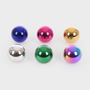 Sfere di Colore Riflettente in Acciaio - Confezione da 6 Pezzi di Tickit 2