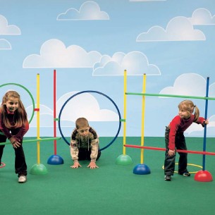 Set Gioco Movimento CWR - 65 Pezzi per Movimentare e Stimolare la Psicomotricità 2