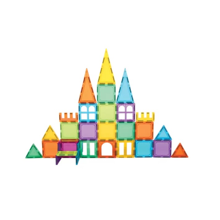 Set 120 Mattoncini Geometrici in Plastica per Bambini Nowa Szkola