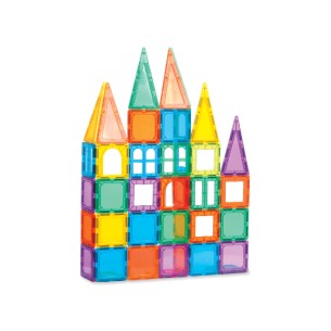 Set 120 Mattoncini Geometrici in Plastica per Bambini Nowa Szkola 2