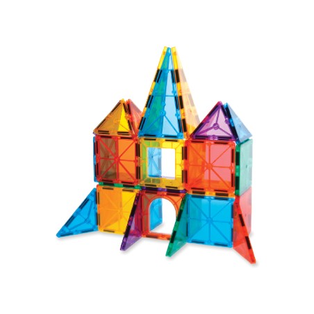 Set 120 Mattoncini Geometrici in Plastica per Bambini Nowa Szkola
