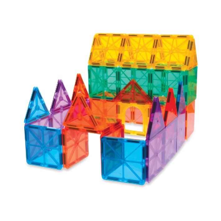 Set 120 Mattoncini Geometrici in Plastica per Bambini Nowa Szkola