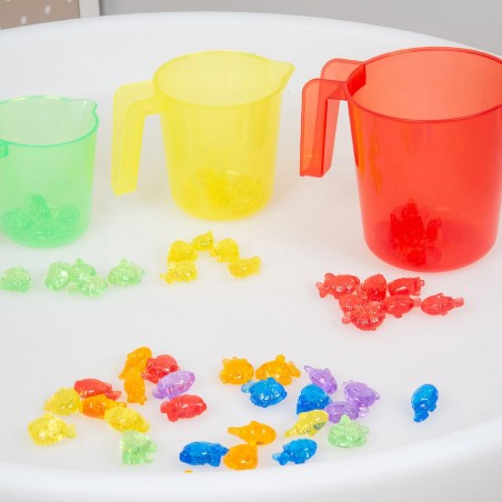 Set 3 Brocche Colorate con Tacche Traslucide Tickit