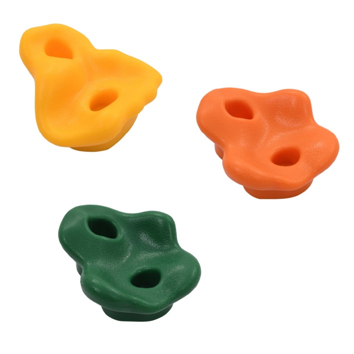 Set da 6 Prese per Arrampicata in Plastica - Ideali per attività motorie dei più piccoli