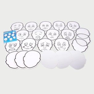 Set Gioco "Capire i Sentimenti" in Plastica - Tickit