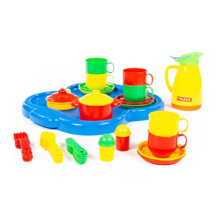 Set Gioco 37 Stoviglie Plastica per 6 Persone - CWR