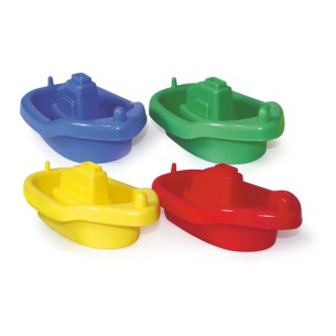 Set Gioco Educativo con 4 Barche Colorate Modello GO-GO
