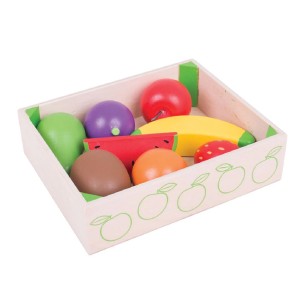 Set Gioco Cassetta del Fruttivendolo in Legno - CWR 2