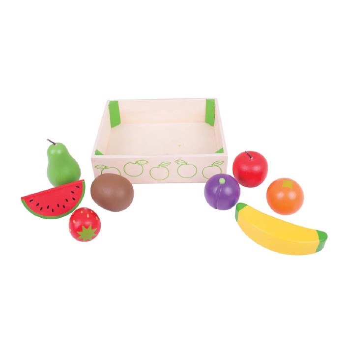 Set Gioco Cassetta del Fruttivendolo in Legno - CWR