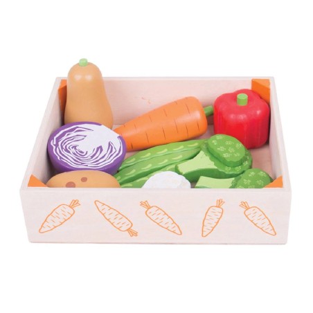 Set Gioco Cassetta dell'Ortolano in Legno per Bambini