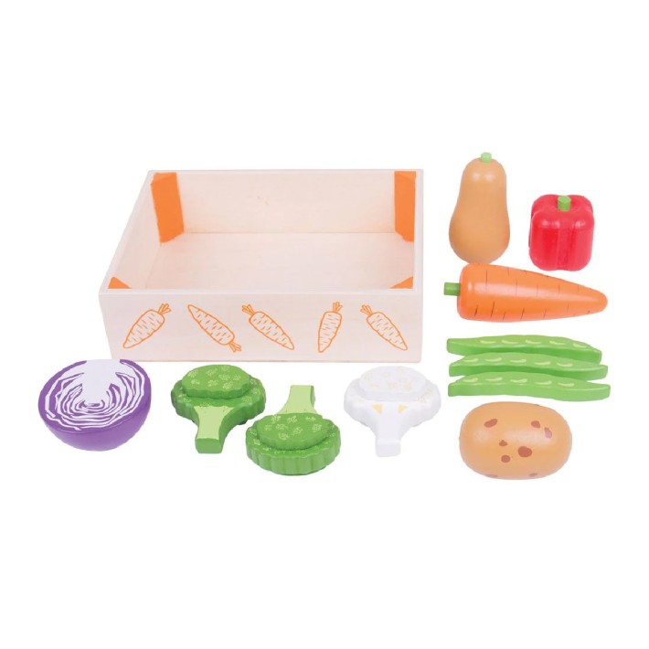 Set Gioco Cassetta dell'Ortolano in Legno per Bambini