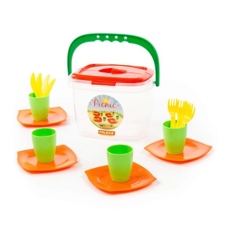 Set Gioco Cestino Picnic in Plastica CWR