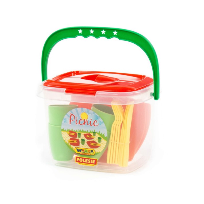 Set Gioco Cestino Picnic in Plastica CWR