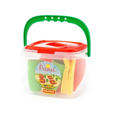 Set Gioco Cestino Picnic in Plastica CWR